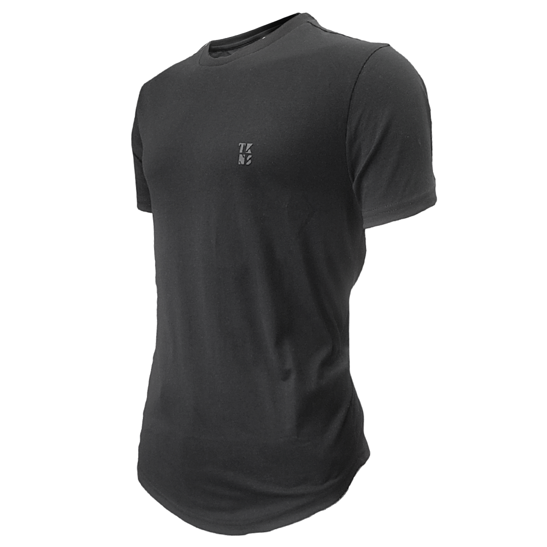 Basic TKNS logo Black T-Shirt