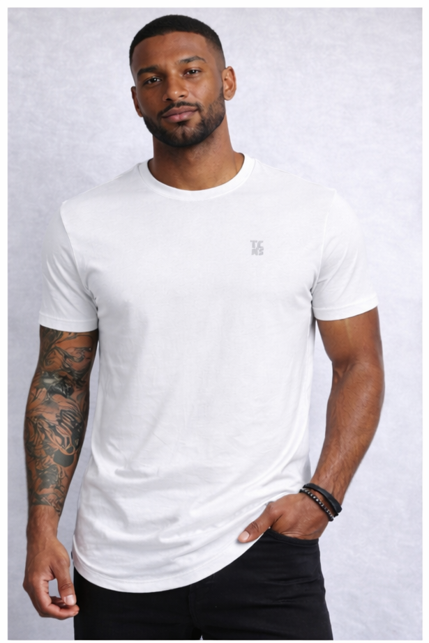 Basic TKNS logo White T-Shirt